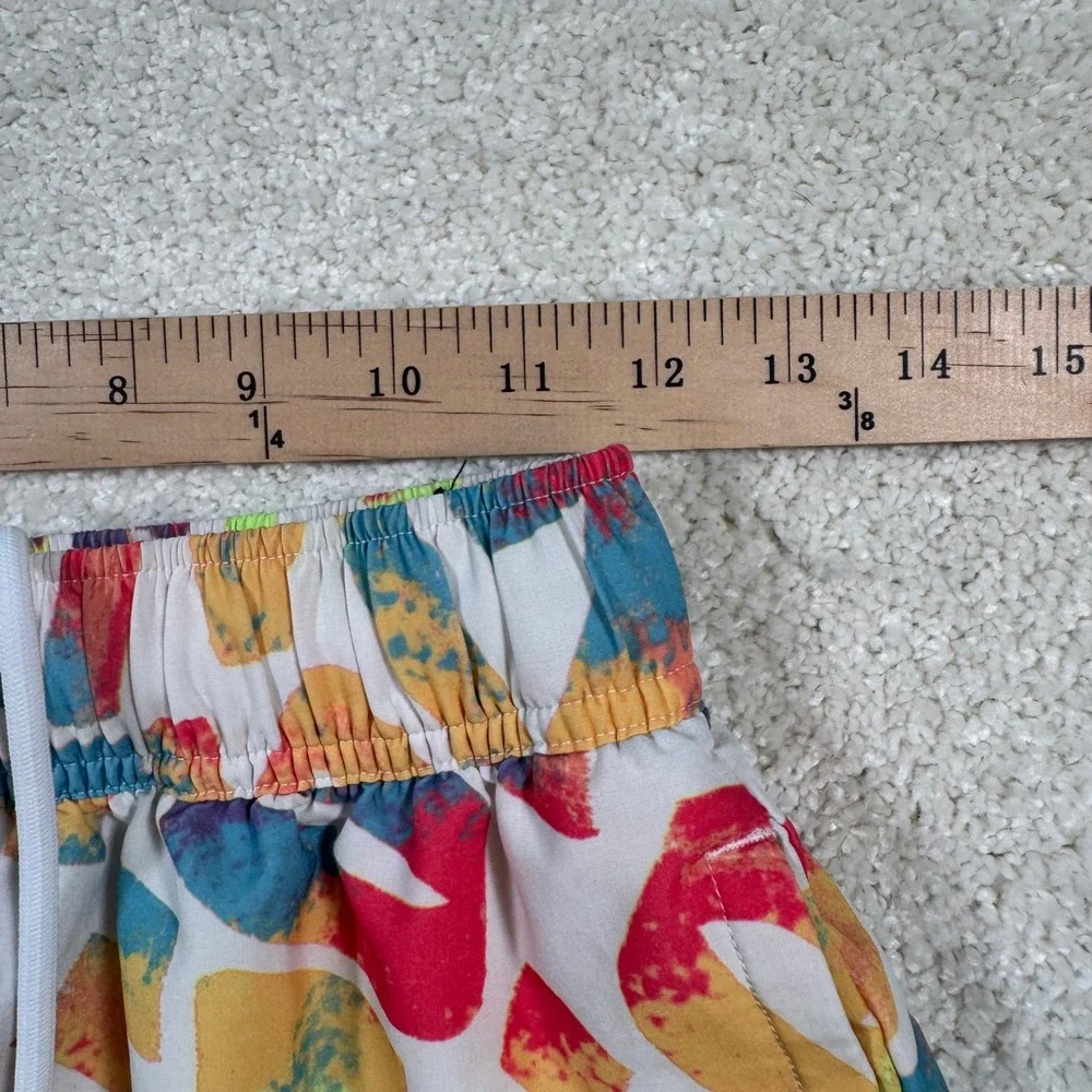 Jordan Zion Basketball Shorts Mens Small Streetwear Graffiti Print Dri-FIT